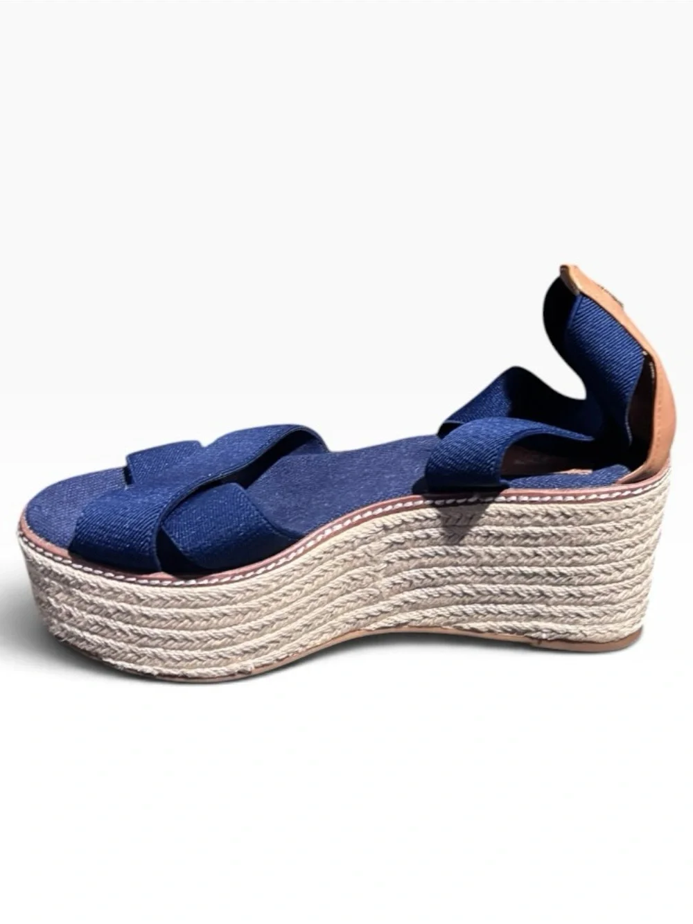 Tory Burch Frieda Espadrille Platform Wedge Sandals